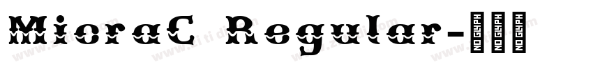 MicraC Regular字体转换